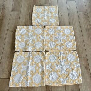 Pottery Barn decorative pillow cover - set of 5 - 20x20 inches